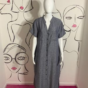 Saks Off Fifth Pure Navy Dress